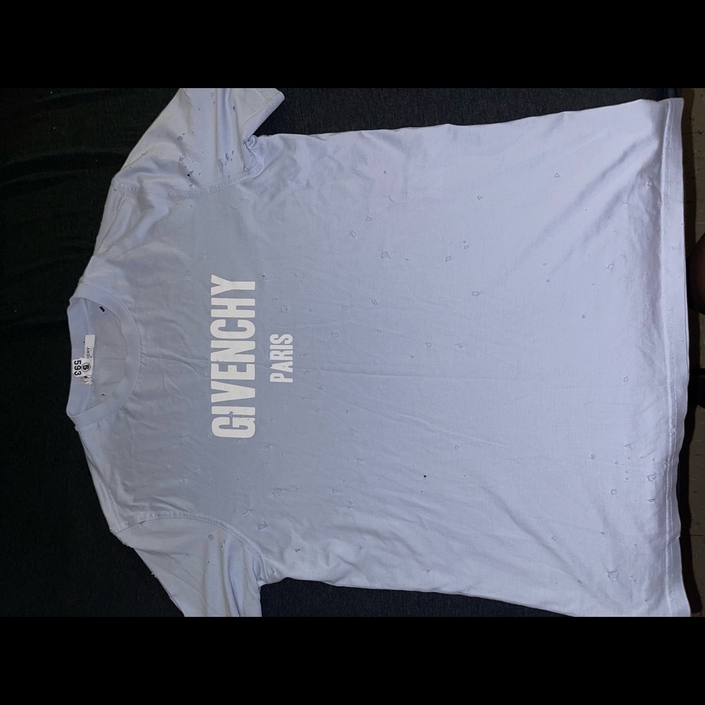 Givenchy Distressed T Shirt
